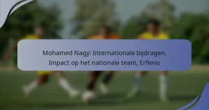 Mohamed Nagy: Internationale bijdragen, Impact op het nationale team, Erfenis